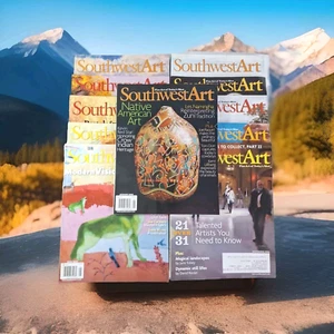 Southwest Art Magazine Lot 11 von 2009 Skulptur Landschaft Indianer - Bild 1 von 13
