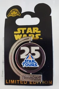 PIN GIRATORIO ATRACCIÓN STAR TOURS 25 ANIVERSARIO DISNEY DLR - ENVÍO GRATUITO - Imagen 1 de 9