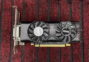 MSI GeForce GTX1650 4GB GDDR5 LP 896SP Graphics Video Card DP DVI HDMI - Picture 1 of 3