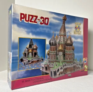 Puzz-3D: St-Basil's Cathedral, Russia 708 Pieces Jigsaw Puzzle New/ Damaged Box - Picture 1 of 9