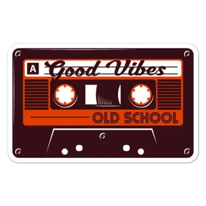 Good Vibes Music Cassette Sticker Decal - Picture 1 of 3