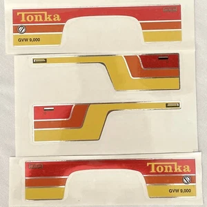 Maßgeschneiderte Ersatz-Aufkleber Tonka Mighty Pickup GVW 9000 1983 - Bild 1 von 1