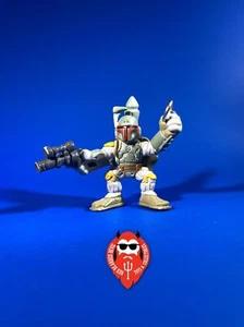 Hasbro STAR WARS Galactic Heroes BOBA FETT 2.5” Keychain Figure 2005 GD03 - Picture 1 of 4