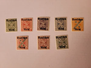 Deutsche Reich 1920 Officials - Mi D57 - D64 - MNH (**) Cat Val - 70 Euros - Picture 1 of 1