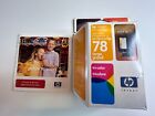 New Old Stock Genuine Sealed Hp 78 Large Tri-Color Ink Cartridge *Expired 3/2005