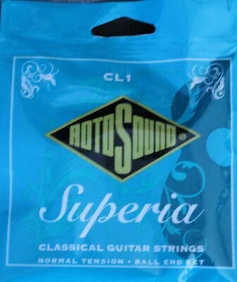 Rotosound CL1 Superia Nylon Ball End Classical Guitar Strings Normal Tension