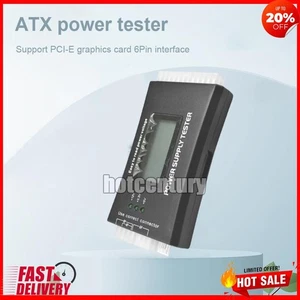 20/24 Pin Power Measuring LCD Display Power Measuring Tester for ATX BTX ITX TFX - Picture 1 of 9