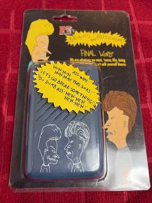 РЕДКАЯ Banned Beavis & Butt-Head 1993 MTV'S The Final Word Talk Голосовая Коробка - Изображение 1 из 4