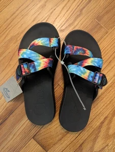 Chaco Hombre Chillos Slide Dark Tie Dye Talla 11 - Imagen 1 de 3