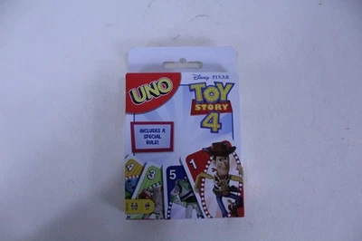 Disney Pixar Toy Story 4 UNO Juego de Cartas Edad 7+ 2-10 Jugadores Lote de 2 Juegos Foto 1 de 4