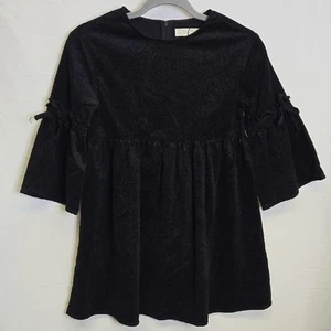 Zara Girls Casual Collection Bell Sleeve Dress - Picture 1 of 7