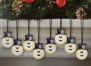 Frosty der Schneemann LED 8 blinkende Lichter Weihnachten Gemmy KOSTENLOSER VERSAND NEU - Bild 1 von 3