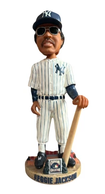 COLECCIÓN FOREVER COOPERSTOWN REGGIE JACKSON N. Y. YANKEES BOBBLEHEAD Foto 1 de 4