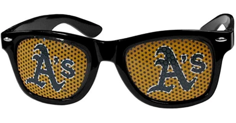 Oakland Athletics GameDay Shades Black [NEW] A's Sunglasses Glasses Sun Glass Cover