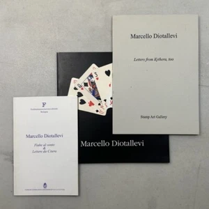 Lotto Marcello Diotallevi,LETTERS FROM KYTHERA,OPERE DAL 1978 AL 1996,FIABE... - Imagen 1 de 12