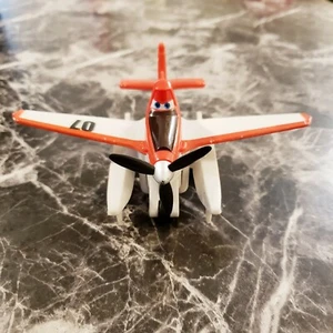 Disney Pixar Planes Pull & Fly Buddies Dusty Pullback Mattel 2012 (See Video) - Picture 1 of 9