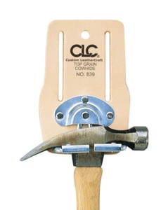 CLC Leather Hammer Holder 4.12 in. L X 7.5 in. H Beige - Picture 1 of 1