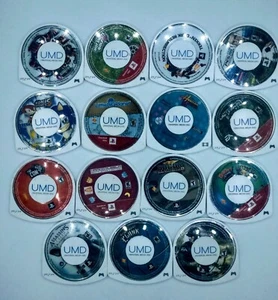 Sony Playstation Portable PSP 15 Loose Games Bundle - Picture 1 of 2