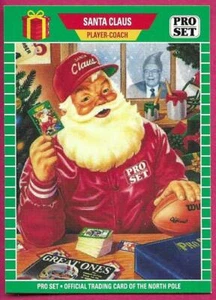 2021 Leaf Pro Set Santa Claus Holiday Promo Card WARREN BUFFETT Elf #/1000 - Picture 1 of 2