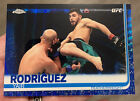 Yair Rodriguez Blue Refractor /75 2019 Topps Chrome Ufc Rare Featherweight ????