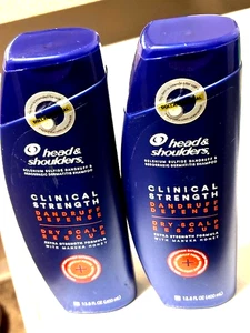 Head and Shoulders Clinical Strength Anti-Dandruff Shampoo 13.5 Oz 2PK New Model - Picture 1 of 3