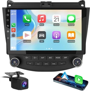 Autoradio Stereo Android 13 für Honda Accord 7. 2003 2004 2005 2006 2007 mit - Bild 1 von 8