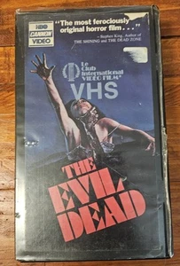 The Evil Dead VHS Tape 1979 HBO Cannon Video Ex-Rental Bruce Campbell Original! - Picture 1 of 5