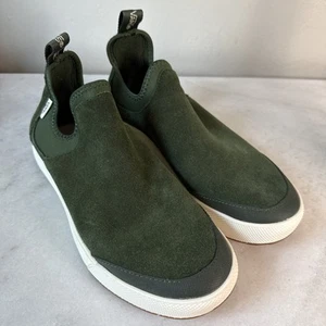 Vans Ultrarange 3D Chelsea halbhoher Schuh Wildleder dunkelgrün Damengröße US 9 - Bild 1 von 11