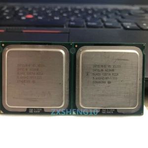2PC Intel Xeon X5355 CPU 4-Core 2.66 GHz SLAC4/SLAEG LGA 771 Processor - Picture 1 of 4