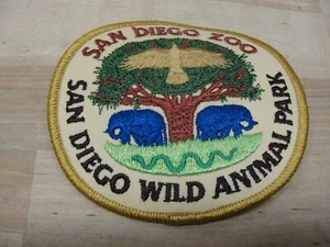 NEW SAN DIEGO ZOO WILD ANIMAL PARK PATCH - Picture 1 of 1
