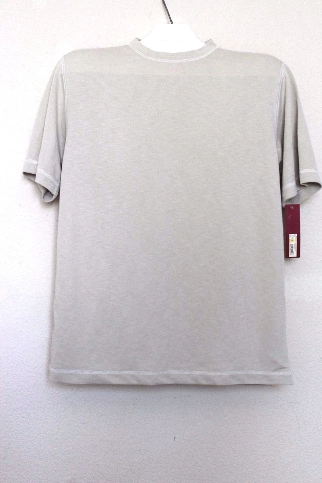 Camiseta para hombre Merone Tencel (Lyocell) mezcla, color: Oyster, talla: S () Foto 1 de 1