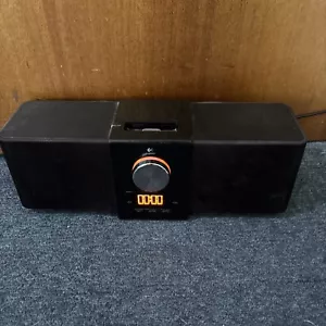 Logitech Pure-Fi Express Plus 30-pin Ipod/Iphone Speaker Dock Model Alarm Clock - Picture 1 of 13