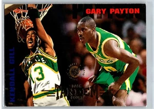 1994-95 Topps Stadium Club Gary Payton/Kendall Gill Seattle Supersonics #326 - Picture 1 of 2