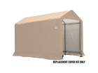 ShelterLogic Replacement Cover Kit for the Shed-in-a-Box 6 x 10 x 6 HD Tan