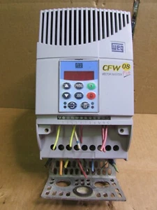 WEG, USCFW080100T3848EON1A1Z, CW08 PLUS VECTOR INVERTER, XLNT T/O! MAKE OFFER!! - Picture 1 of 7