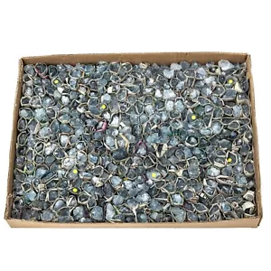 Madagascar Blue Celestite Cluster Flat 1/2"-1" Gemstones Wholesale Lot Bulk Gems - Picture 1 of 9