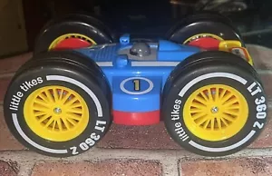 Little Tikes LT 360 Z Tire Twister RC Red/Blue Flip Race Car ONLY - Picture 1 of 3