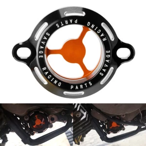 CNC Clear Engine Oil Filter Cover For 1290 SUPER DUKE R/GT /Adventure 2014-2020 - Picture 1 of 13