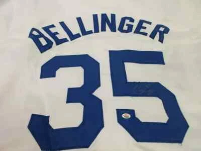 Camiseta de béisbol autografiada firmada por Cody Bellinger de los Dodgers de Los Ángeles con certificado de autenticidad Foto 1 de 2