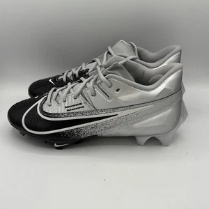 Nike Vapor Edge Elite 360 2 Football Cleats Men’s Sz 10.5 Silver DA5457-003 - Picture 1 of 8