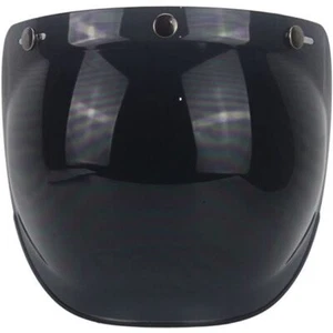 PANTALLA BURBUJA NEGRA CASCOS JET CUSTOM - Bild 1 von 2