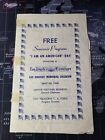 1945 Ww2 Free Souvenir Program "I Am An American Day" Los Angeles Coliseum Ca