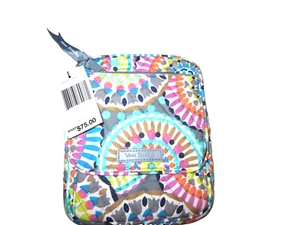 Vera Bradley NEU RFID Mini Hipster sonniges Medaillon unverbindliche Preisempfehlung des Herstellers $ 75,00 neu mit Etikett - Bild 1 von 3