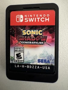 Sonic x Shadow Generations Nintendo Switch, 2024 nur Cartridge - Bild 1 von 2