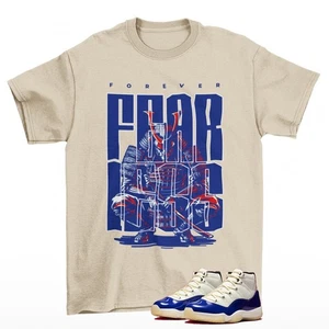 Fearless Sneaker Shirt hellbraun passend zu selten Air Jordan 11 IH0296-400 - Bild 1 von 3