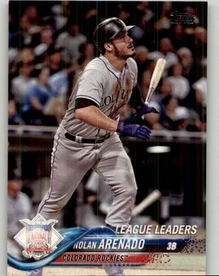 2018 Topps Nolan Arenado #192 Colorado Rockies - Image 1 of 2
