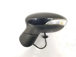2012-2017 MK7 FORD FIESTA POWERFOLD DOOR WING MIRROR LH PASSENGER SIDE BLACK - Picture 1 of 18