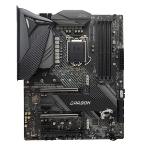 For MSI MPG Z490 GAMING CARBON WIFI Motherboard LGA 1200 Z490 Chipset DDR4*4 ATX - Picture 1 of 7