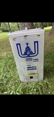 Fumante elétrico Smokehouse 120V 250W Little Chief carga frontal - Prata... - Imagem 1 de 4