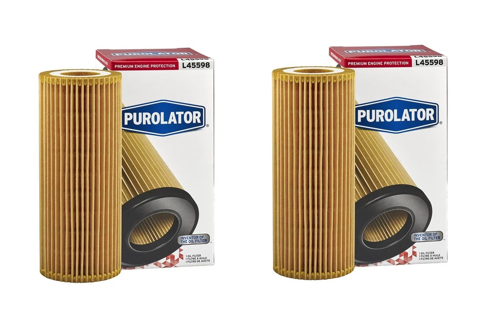 Purolator 2pc Engine Oil Filter For 2011-2016 Volkswagen Touareg 3308M - Image 1 of 1